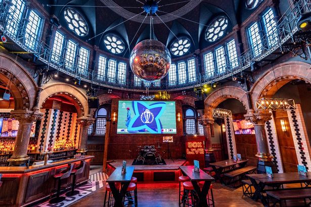 The BOX sports bar and kitchen in a Grade II listed building on the corner of Thurland Street and Pelham Street, Nottingham